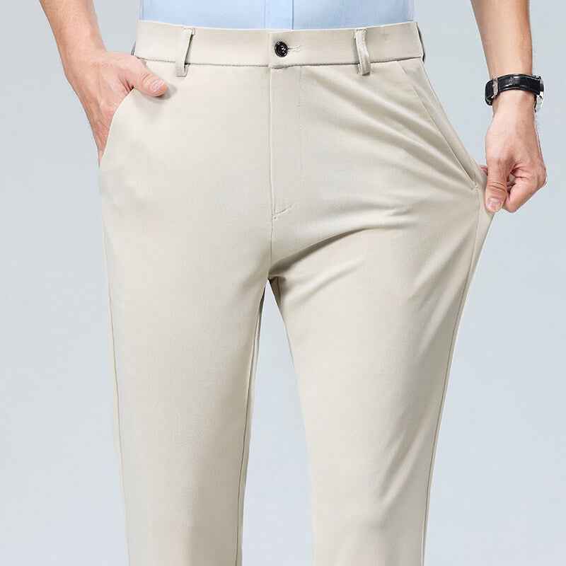 Men's Casual Trousers Business Trousers Loose