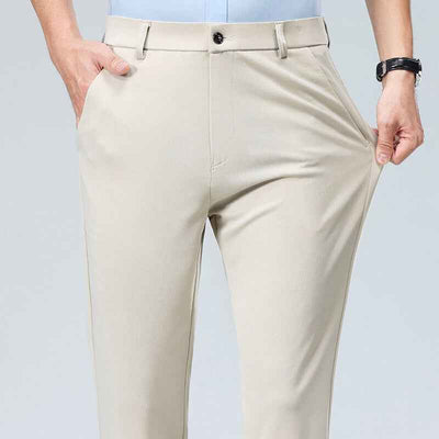 Men's Casual Trousers Business Trousers Loose