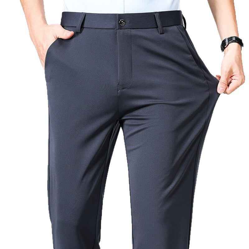 Men's Casual Trousers Business Trousers Loose