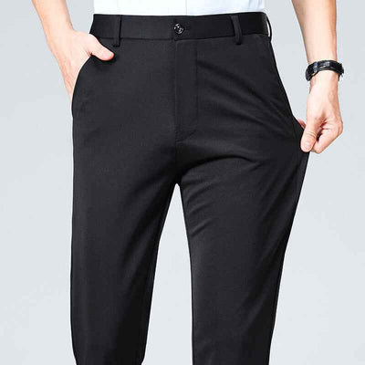 Men's Casual Trousers Business Trousers Loose