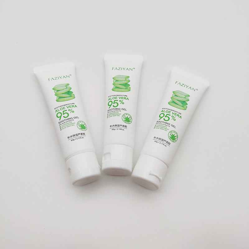 Aloe Vera Face Cream, Soothing Gel, Skin Care, Acne Remove, After Sun Day Moisturizing Lotion, Skin Repair, 60G