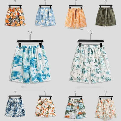 Men's Casual Printed Loose Quick-drying Shorts