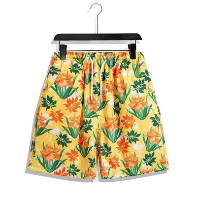 Men's Casual Printed Loose Quick-drying Shorts