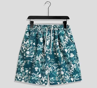 Men's Casual Printed Loose Quick-drying Shorts