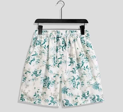 Men's Casual Printed Loose Quick-drying Shorts