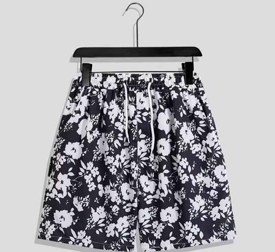 Men's Casual Printed Loose Quick-drying Shorts