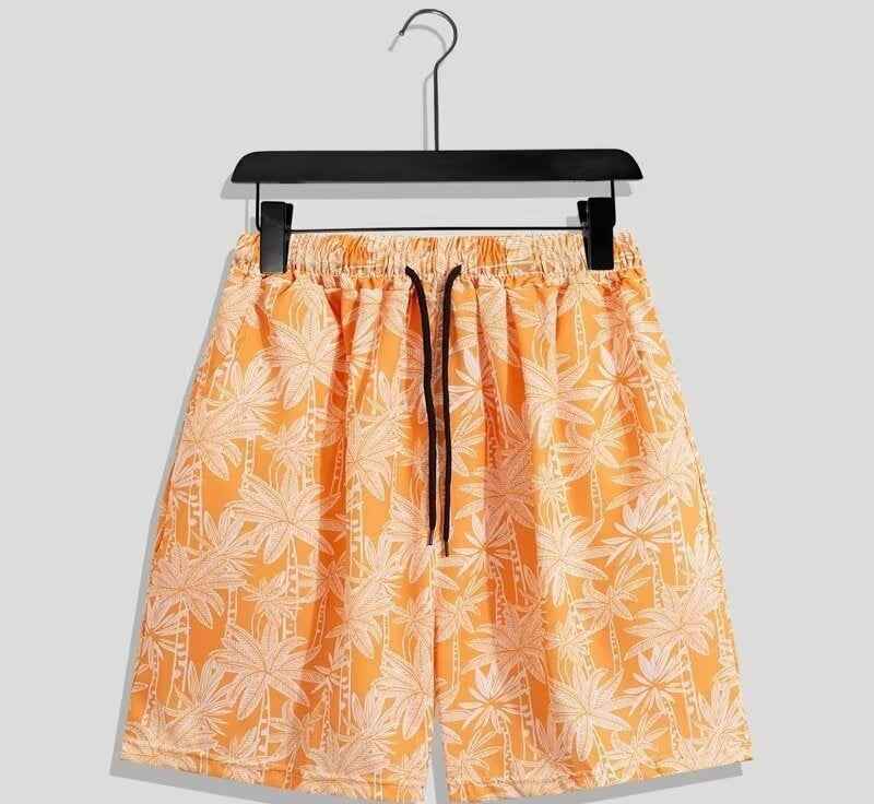 Men's Casual Printed Loose Quick-drying Shorts