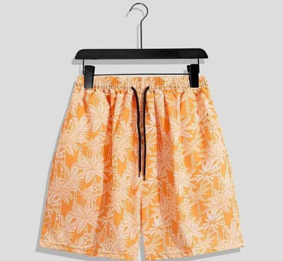 Men's Casual Printed Loose Quick-drying Shorts