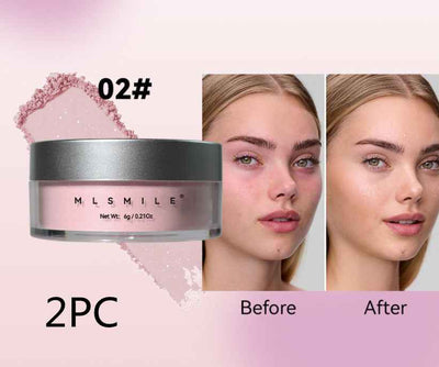 Pearlescent Face Powder Concealer Powder Waterproof Sweat-proof Oil Control