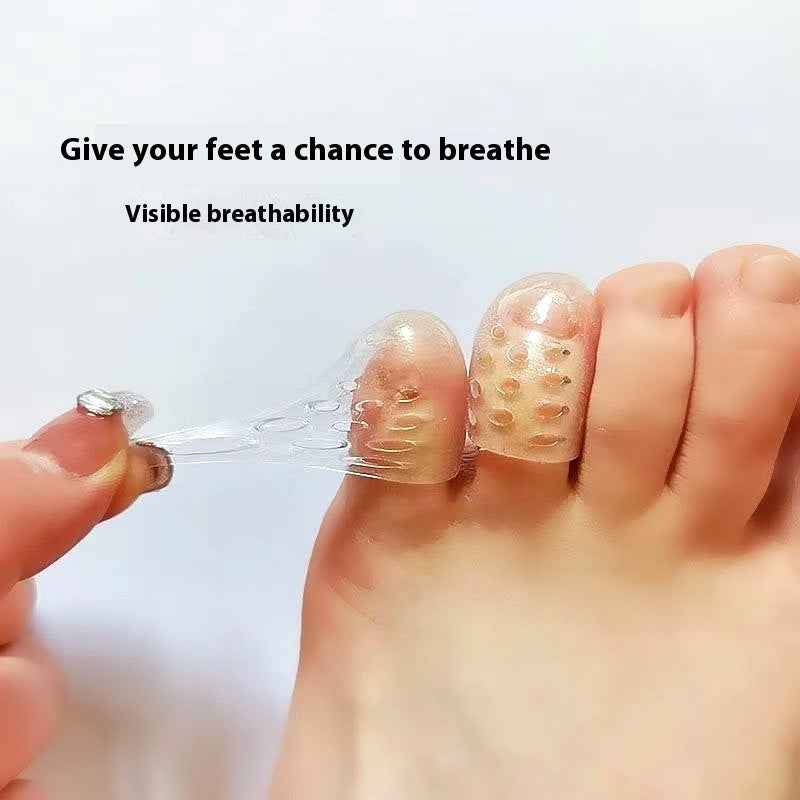 Silicone Breathable Small Toe Sleeve Protective Tube