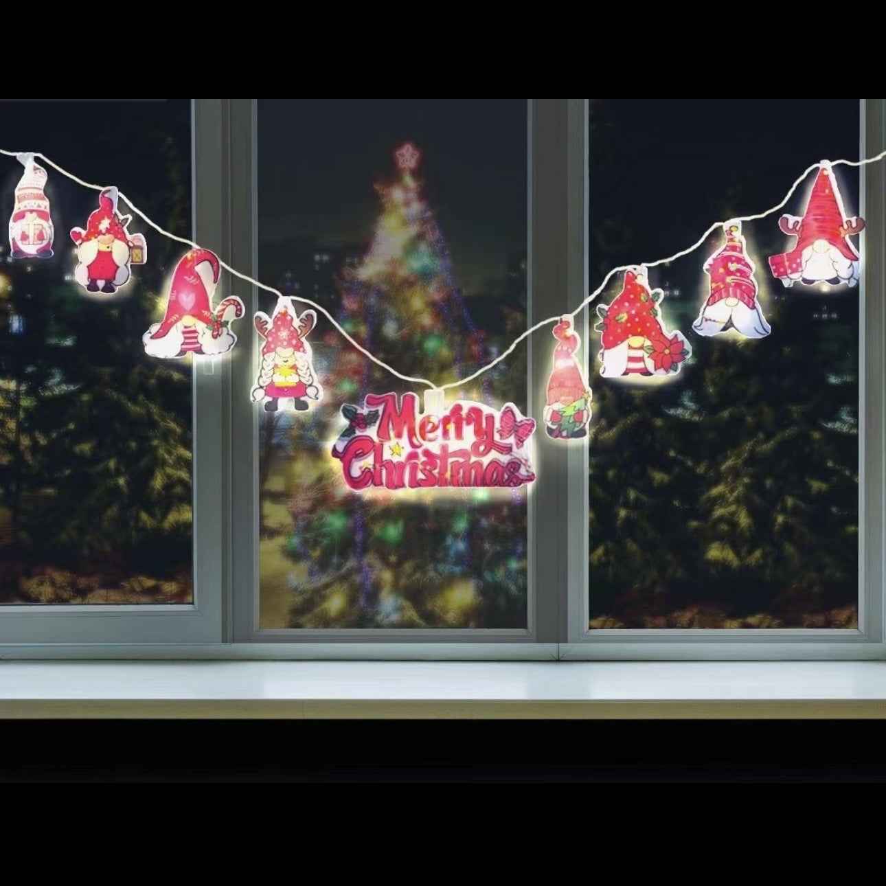 Led Christmas Tree Decorative String Lights