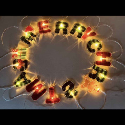 Led Christmas Tree Decorative String Lights