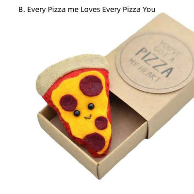 Creative Cute Pizza Friendship Gift Box