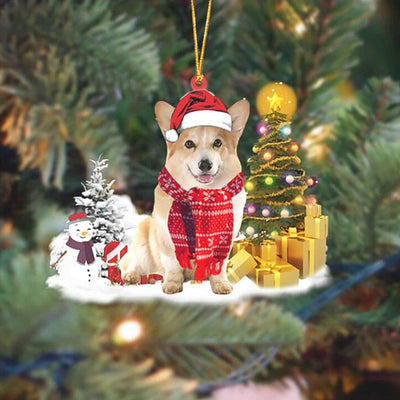Christmas Family Puppies Decorate Trees With Lights