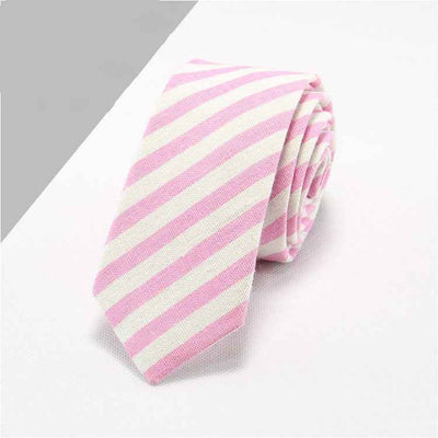 Cotton And Linen Tie Men's Formal Business Tie
