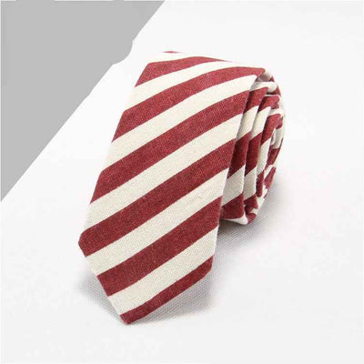 Cotton And Linen Tie Men's Formal Business Tie