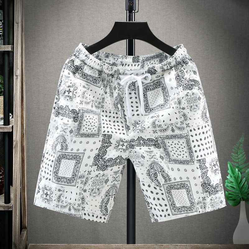 Fashion Printed Simple Men's Casual Shorts