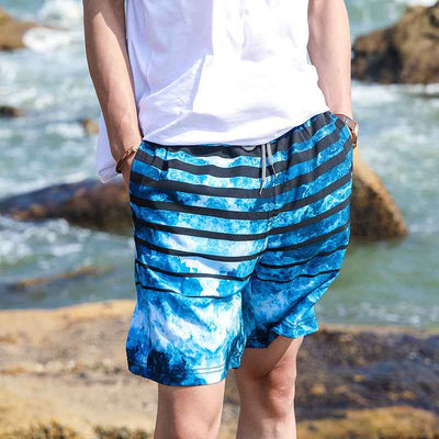 Fashion Casual Men's Quick-drying Beach Pants
