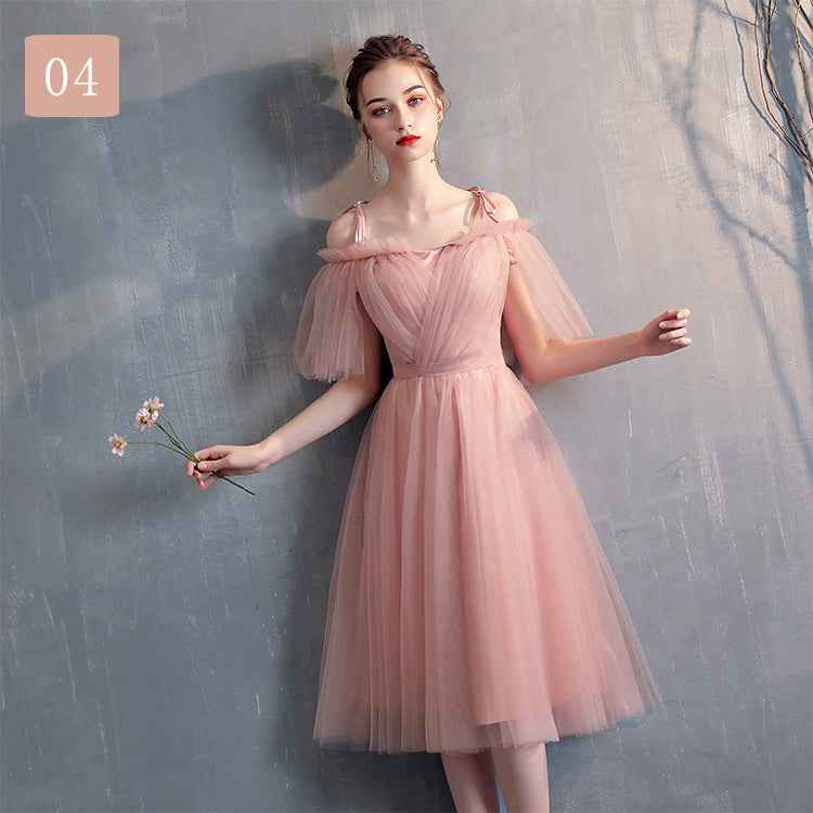 Ladies Fashion Long Simplek Evening Dress