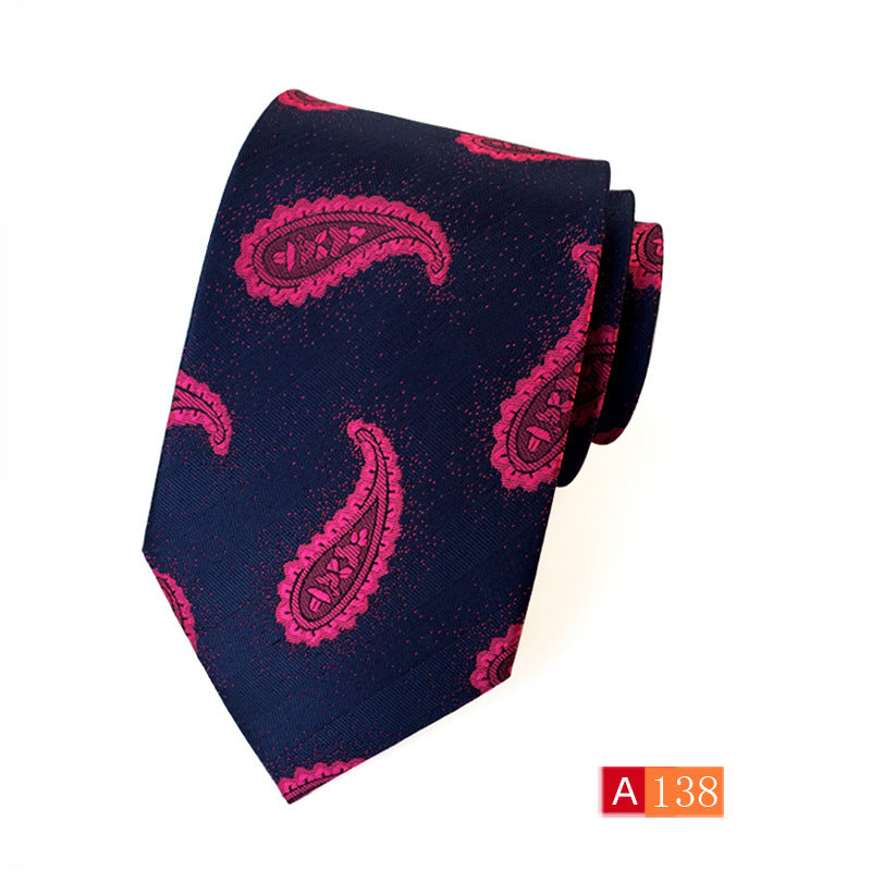 Men's Casual Formal Wear Polyester Jacquard Tie SHOPPORA