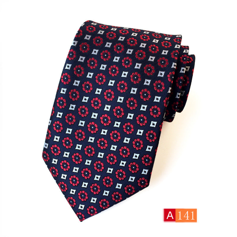 Men's Casual Formal Wear Polyester Jacquard Tie SHOPPORA