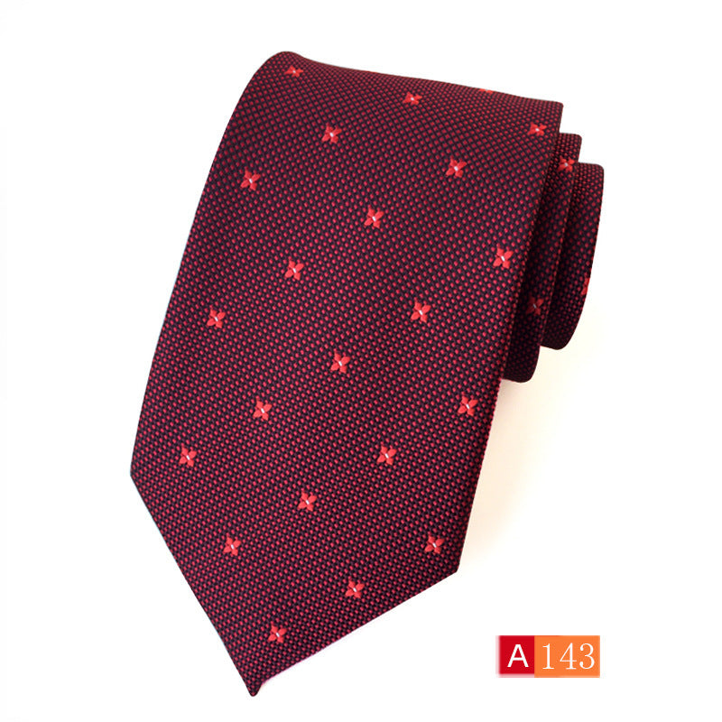 Men's Casual Formal Wear Polyester Jacquard Tie SHOPPORA