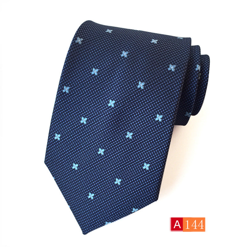 Men's Casual Formal Wear Polyester Jacquard Tie SHOPPORA
