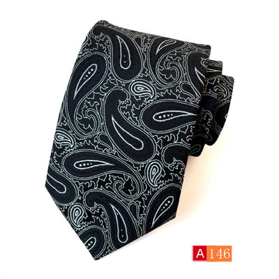 Men's Casual Formal Wear Polyester Jacquard Tie SHOPPORA
