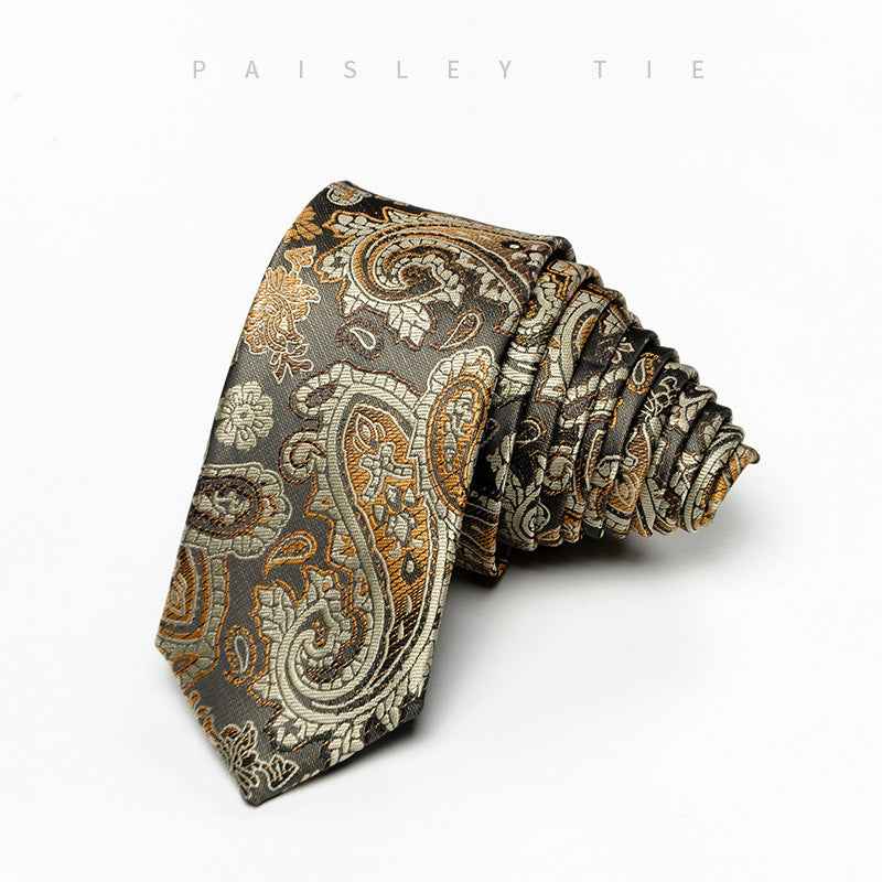 Korean Style Men's Business Formal Business Working Tie
