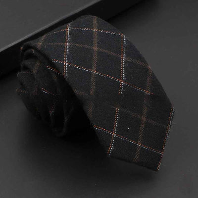 Artificial Woolen Necktie Korean Casual Accessories