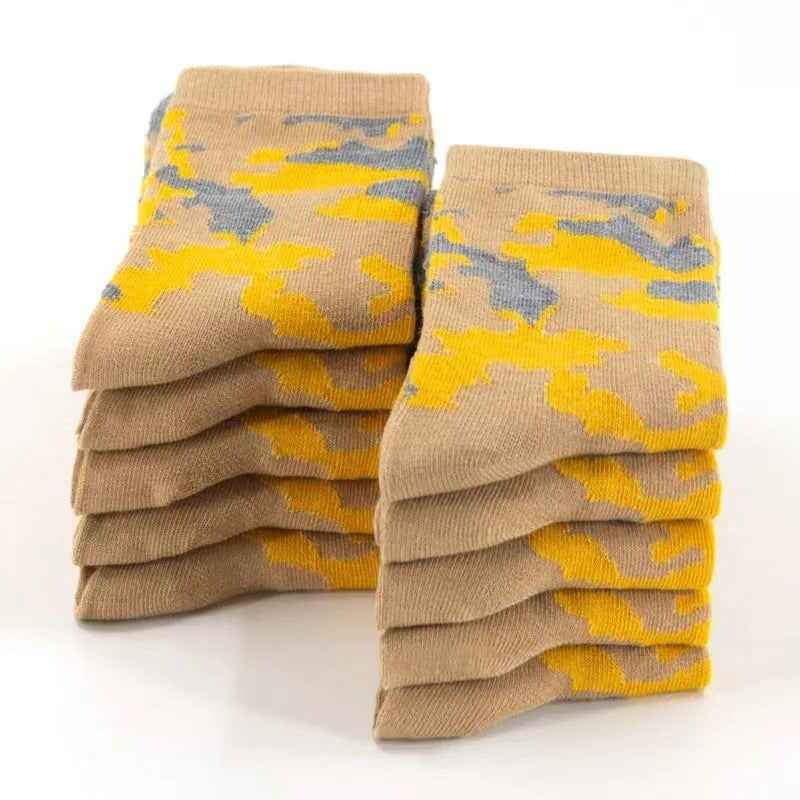 Military Training Polyester Cotton Tube Socks