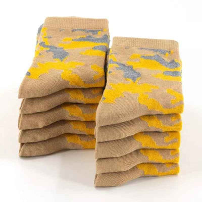 Military Training Polyester Cotton Tube Socks