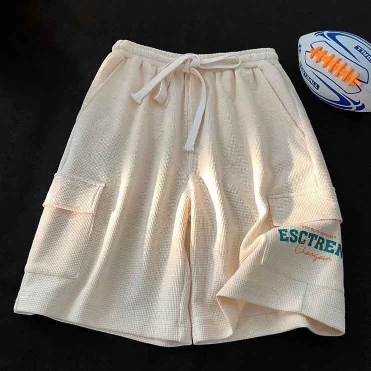 Sports Shorts Men's Casual Loose Cropped Pants