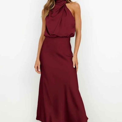 Summer Sleeveless Dress Ins Fashion Elegant Evening Party Club Clothing For Women