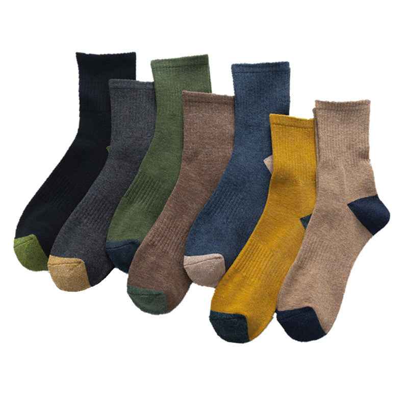 Men's Fashion Sports Half Terry Socks