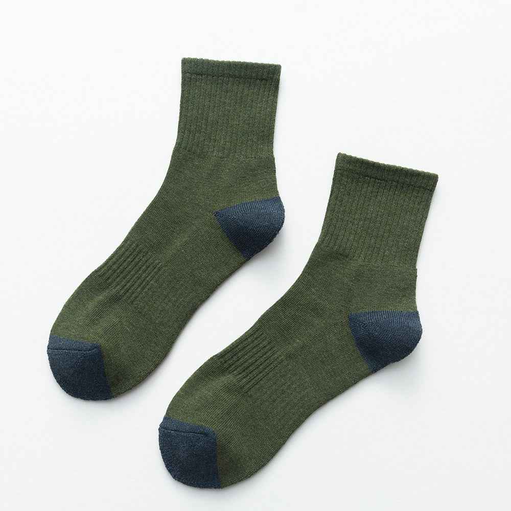 Men's Fashion Sports Half Terry Socks