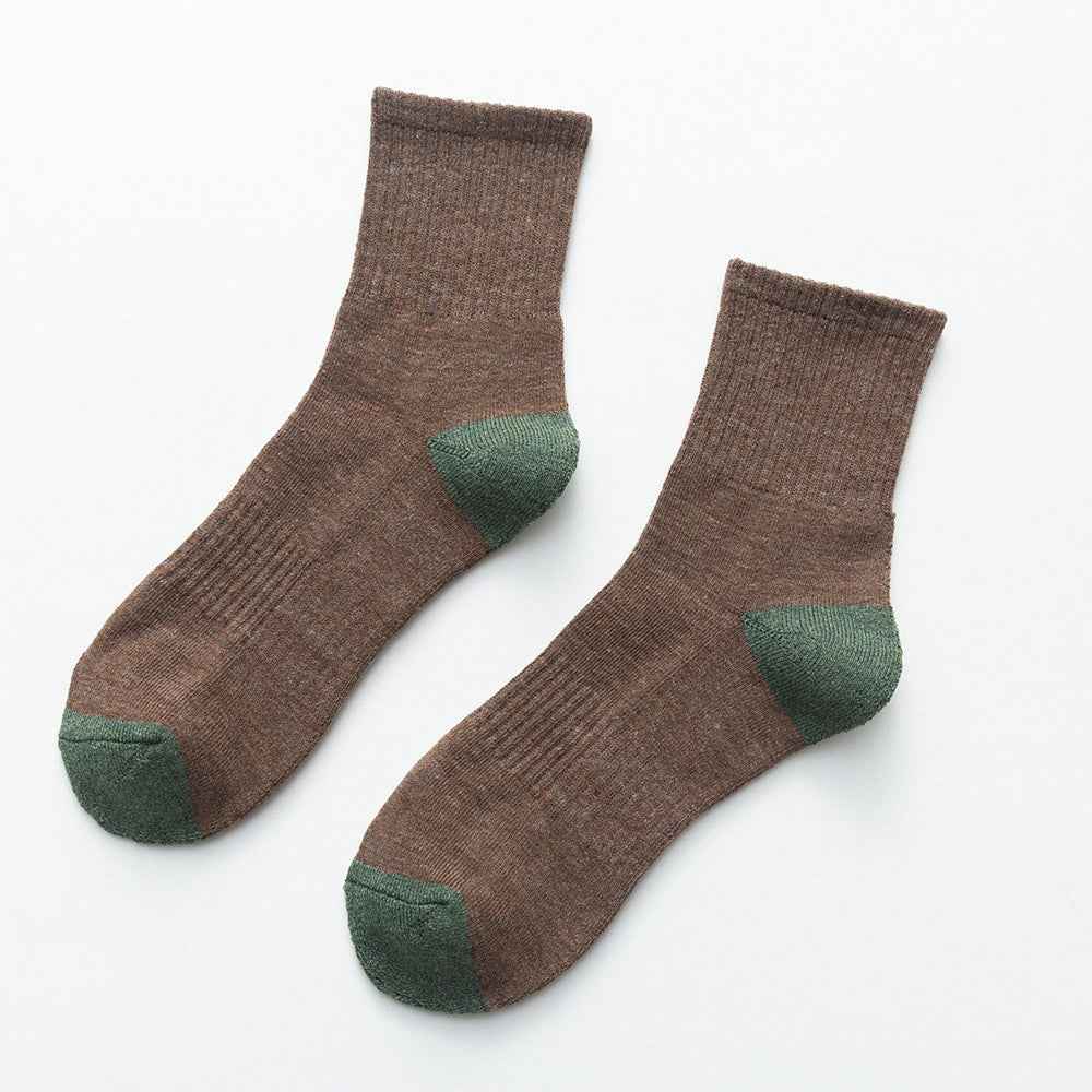Men's Fashion Sports Half Terry Socks