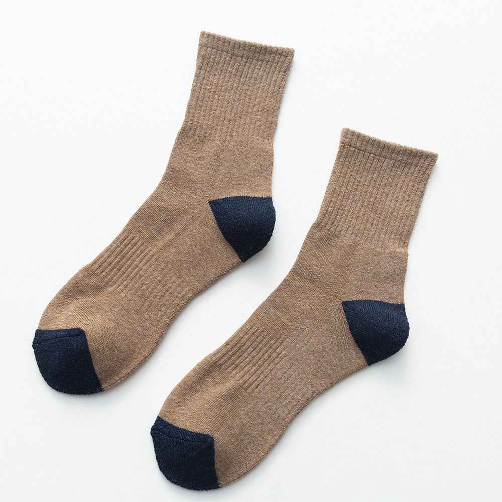 Men's Fashion Sports Half Terry Socks