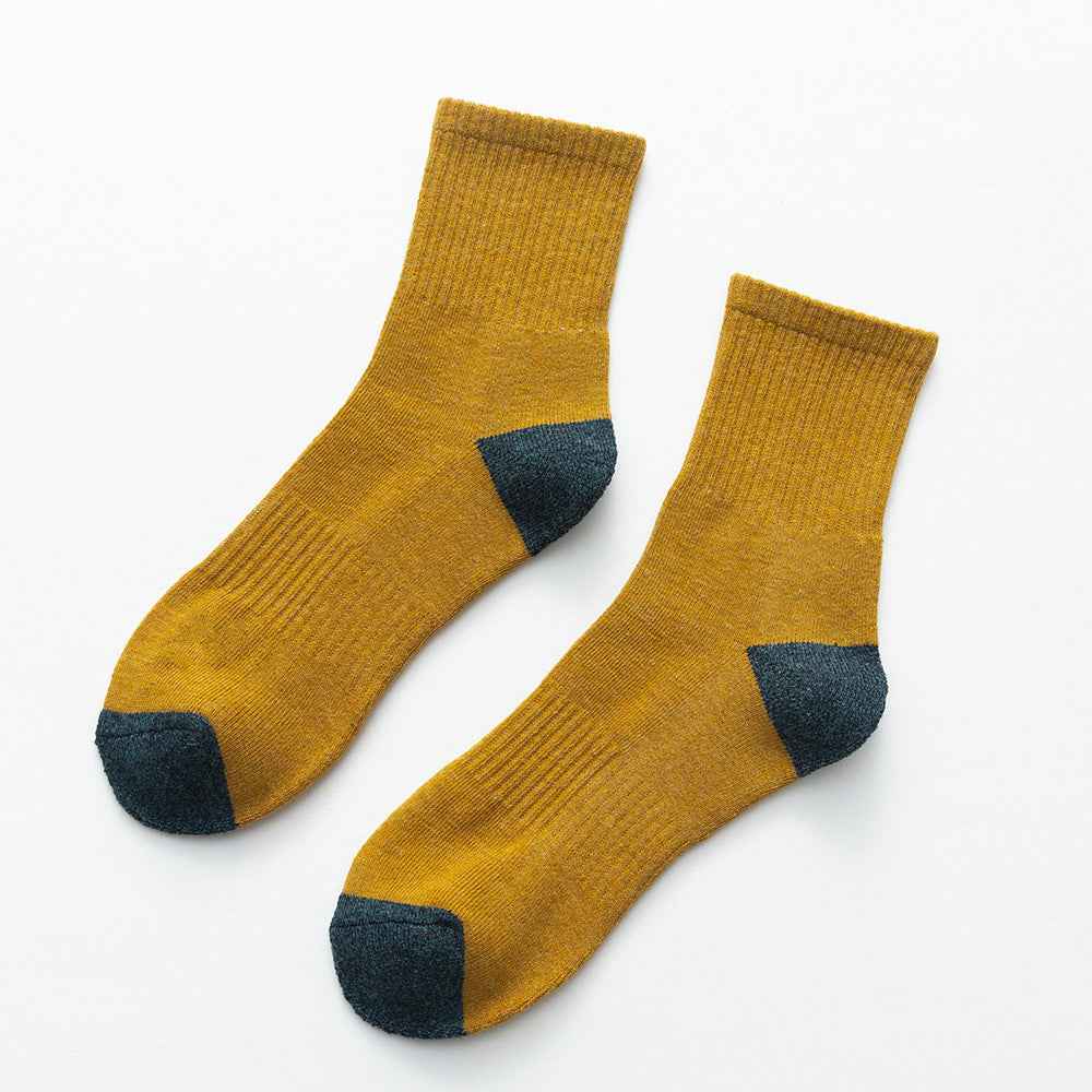 Men's Fashion Sports Half Terry Socks