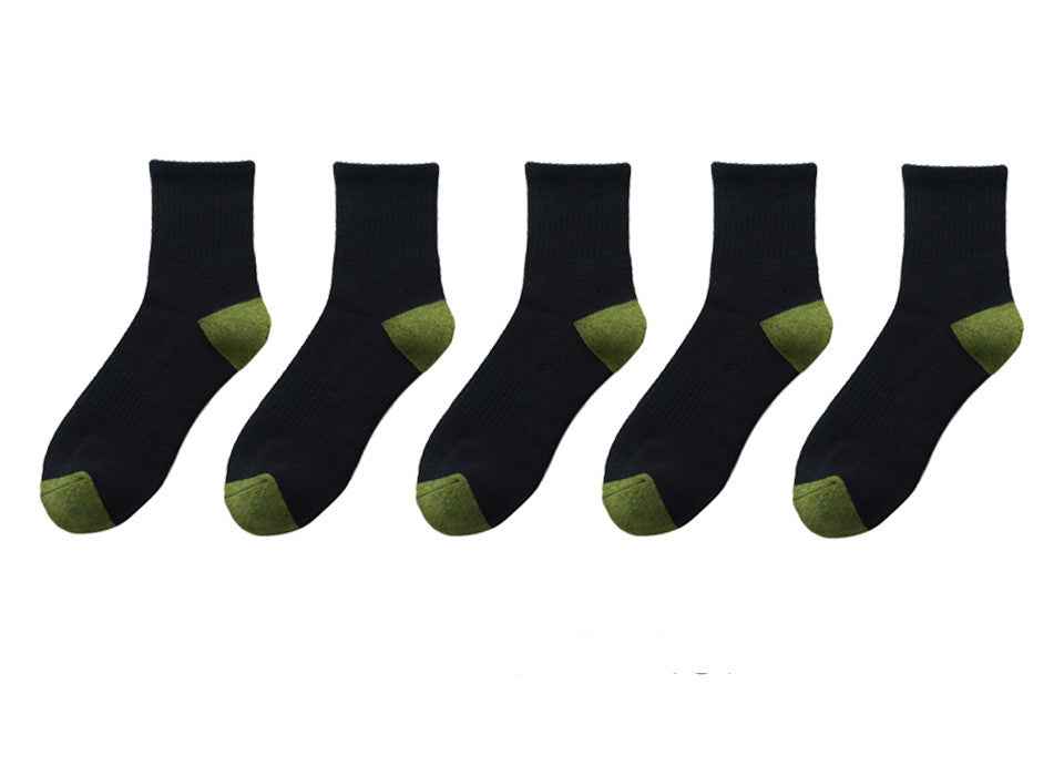 Men's Fashion Sports Half Terry Socks