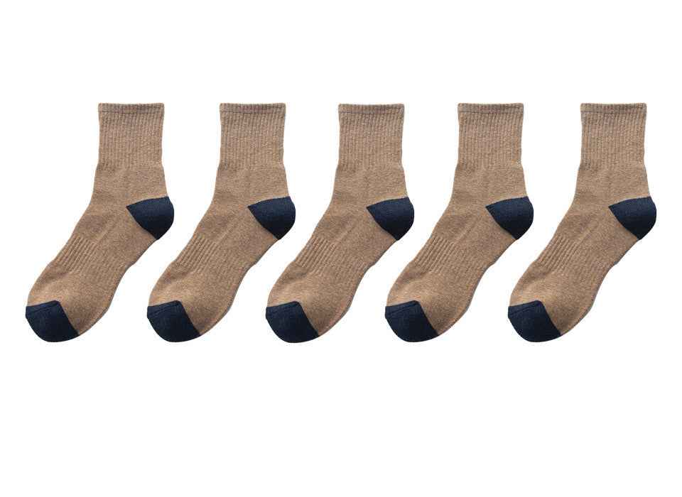 Men's Fashion Sports Half Terry Socks