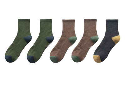 Men's Fashion Sports Half Terry Socks