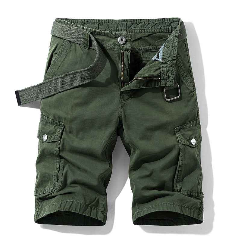 Men's cotton overalls shorts