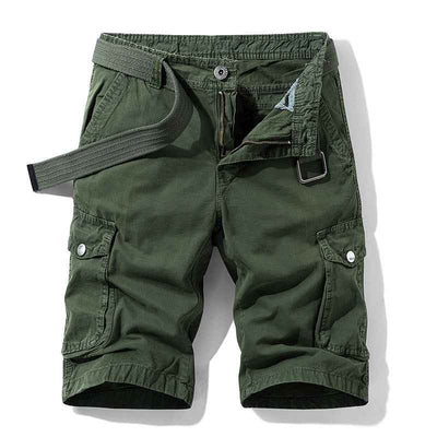 Men's cotton overalls shorts