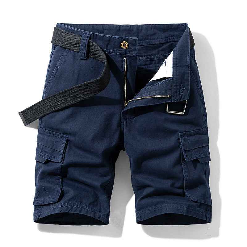 Men's cotton overalls shorts
