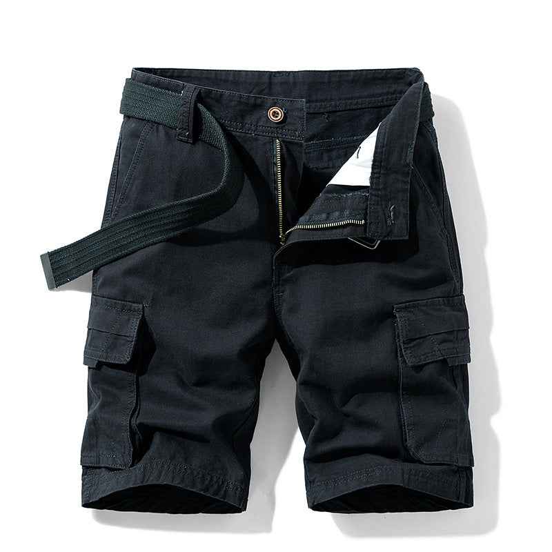Men's cotton overalls shorts