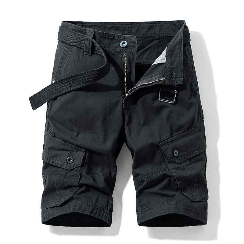 Men's cotton overalls shorts