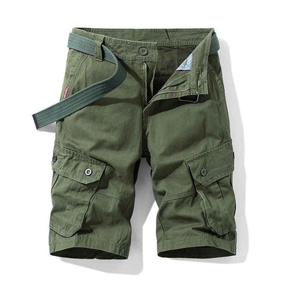 Men's cotton overalls shorts