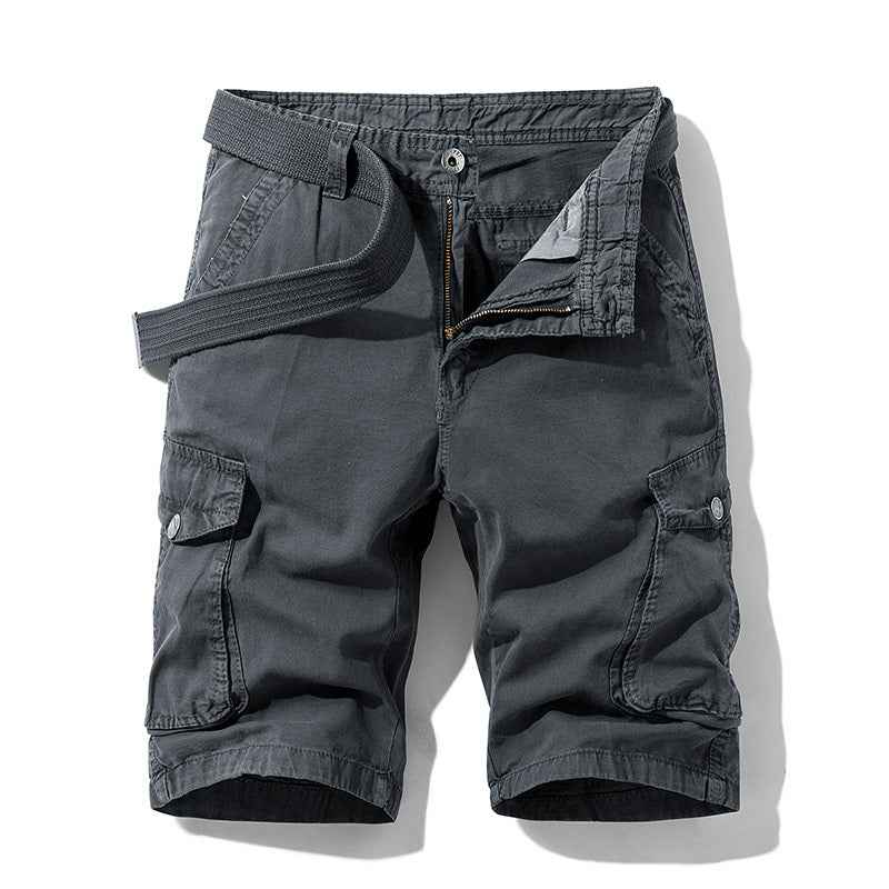 Men's cotton overalls shorts