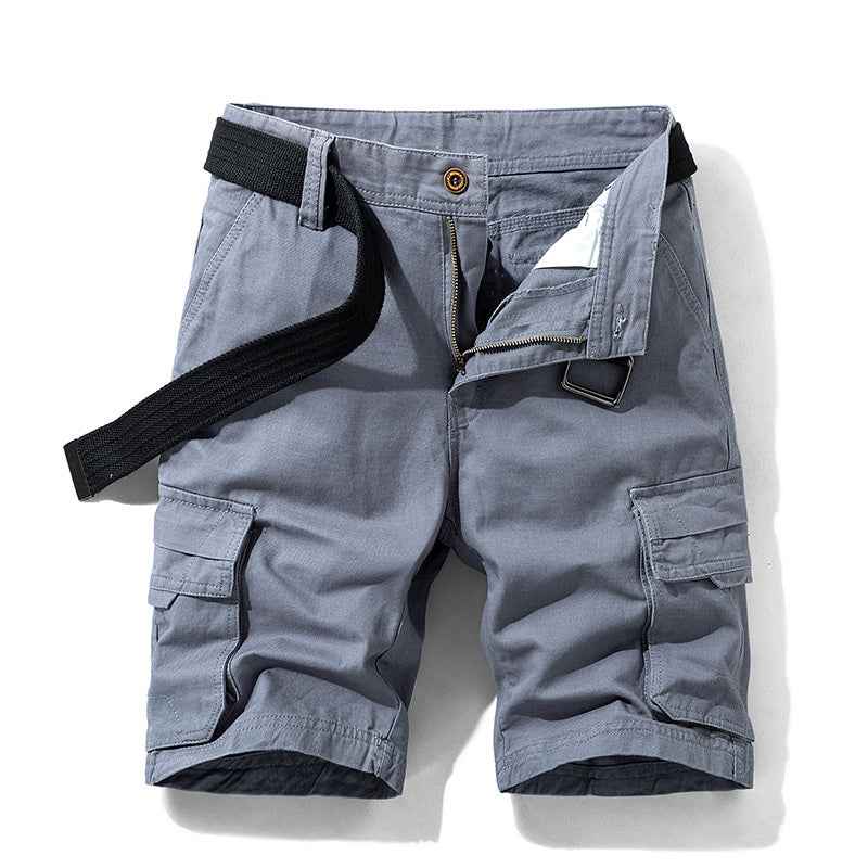 Men's cotton overalls shorts